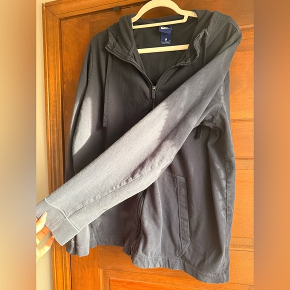 Vintage Nike Blue Tag Navy Zip-Up Hoodie - Picture 3 of 6